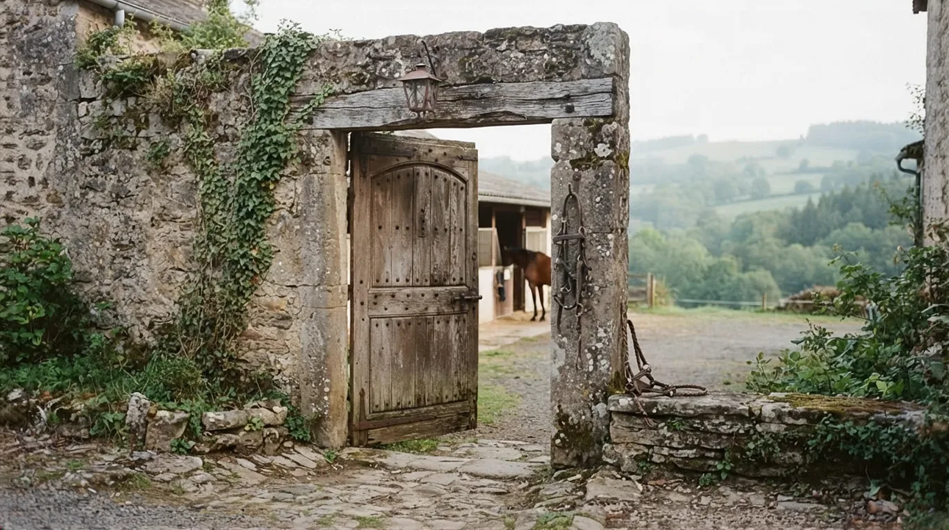Entrée du JM Horsemanship, centre équestre à Champniers-et-Reilhac